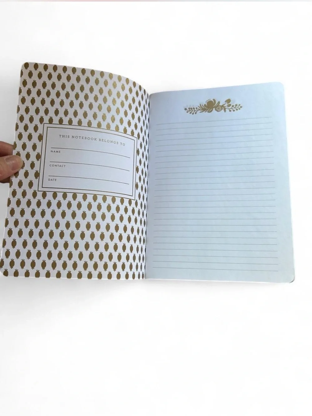 Small Journal with Adorable Floral Print
